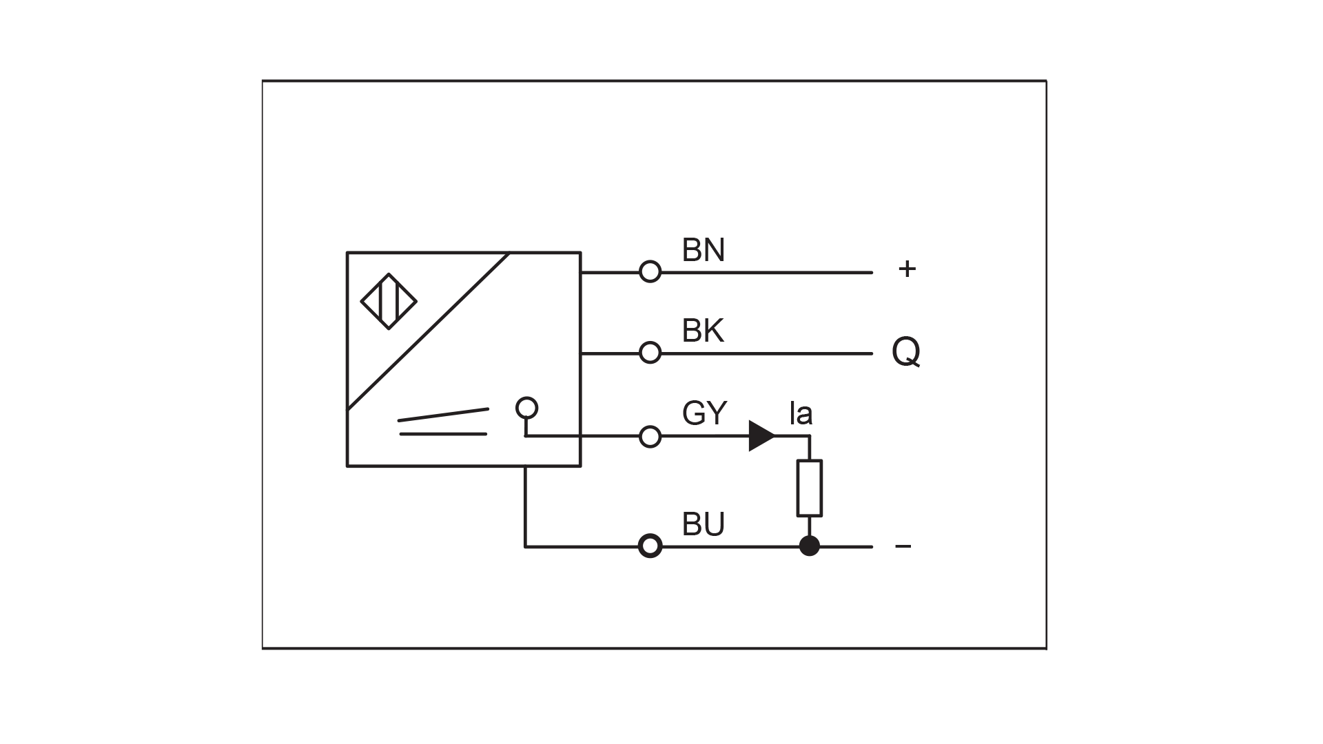 MS-100A Sensor Electrical Diagram
